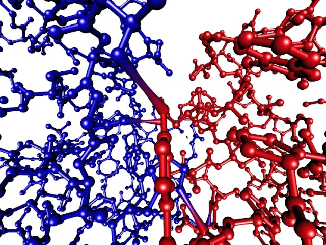 Hydrogen bonds evolution